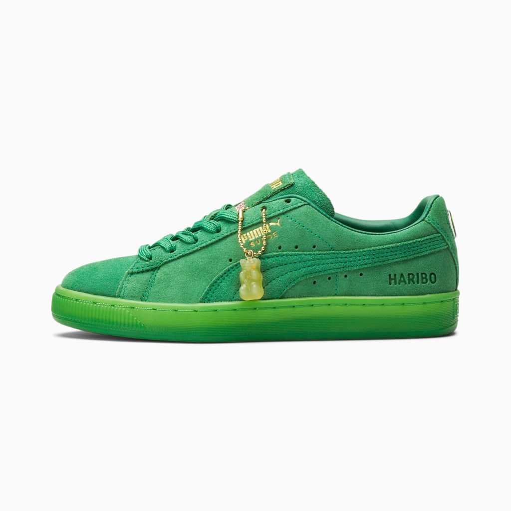 Puma PUMA x HARIBO Suede JR Joggesko Gutt Grønn Grønn | YP5697842