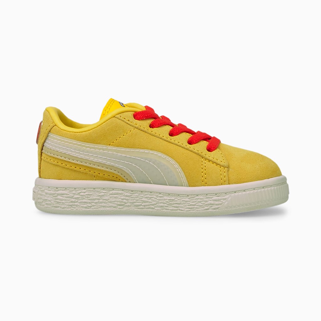 Puma PUMA x HARIBO Suede Triplex Toddler Joggesko Jente Hvite | DO0869753