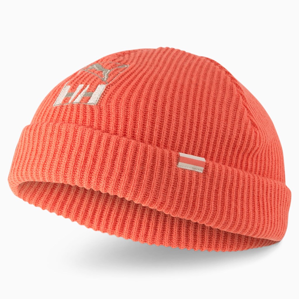 Puma PUMA x HELLY HANSEN Beanie Beanie Dame Korall | 902KPWFSG