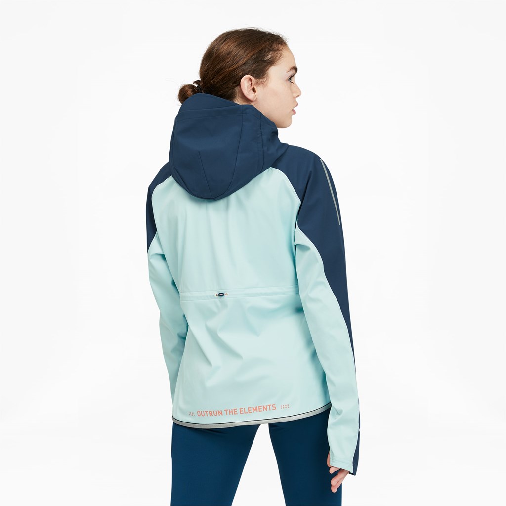 Puma PUMA x HELLY HANSEN Jogge Jakke Dame Blå Blå | 619LSAQDM