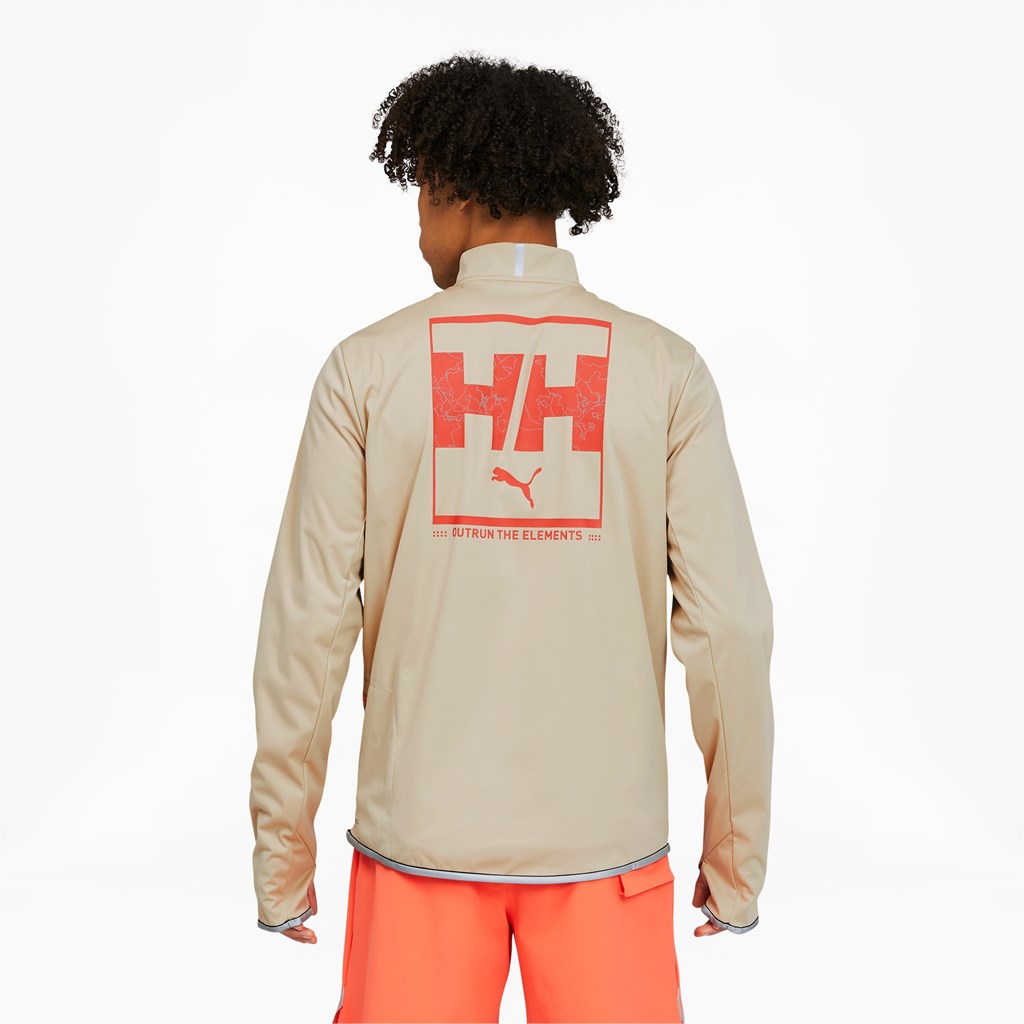 Puma PUMA x HELLY HANSEN Jogge Sweatshirt Herre Grønn | 078ZPKJGU