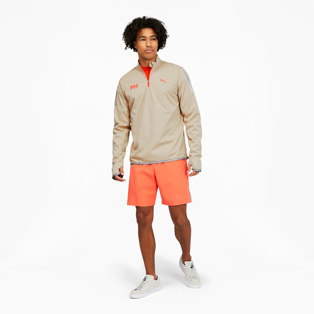 Puma PUMA x HELLY HANSEN Jogge Sweatshirt Herre Grønn | 078ZPKJGU