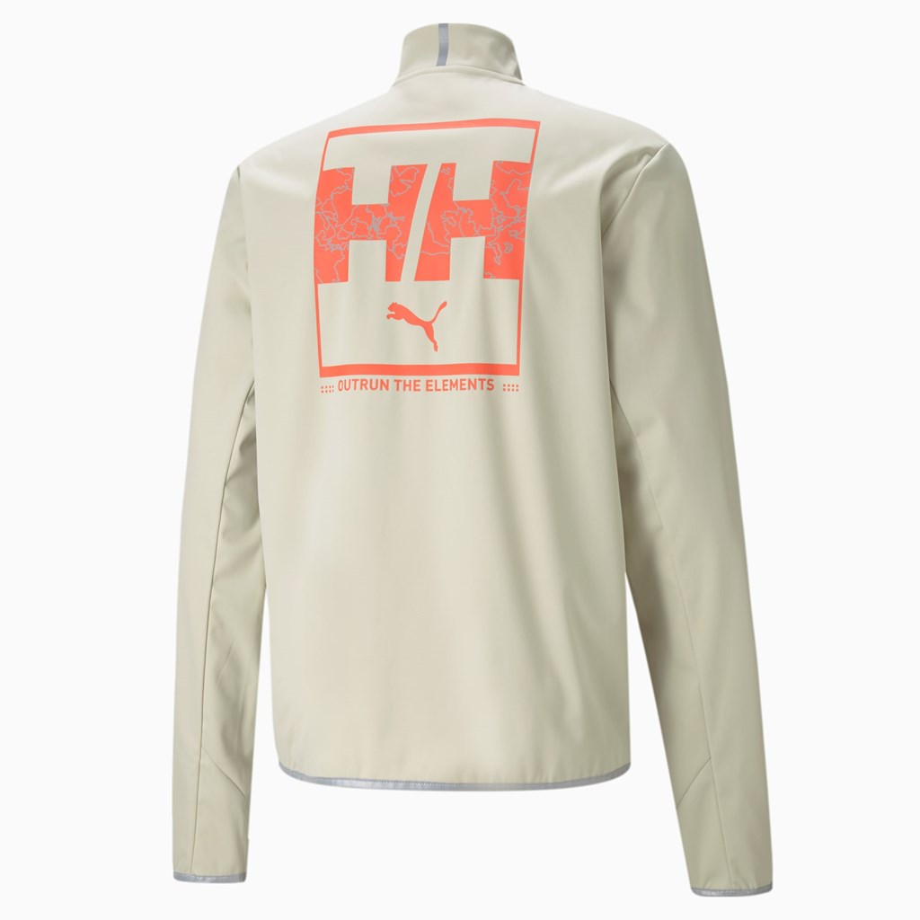 Puma PUMA x HELLY HANSEN Jogge Sweatshirt Herre Grønn | 078ZPKJGU