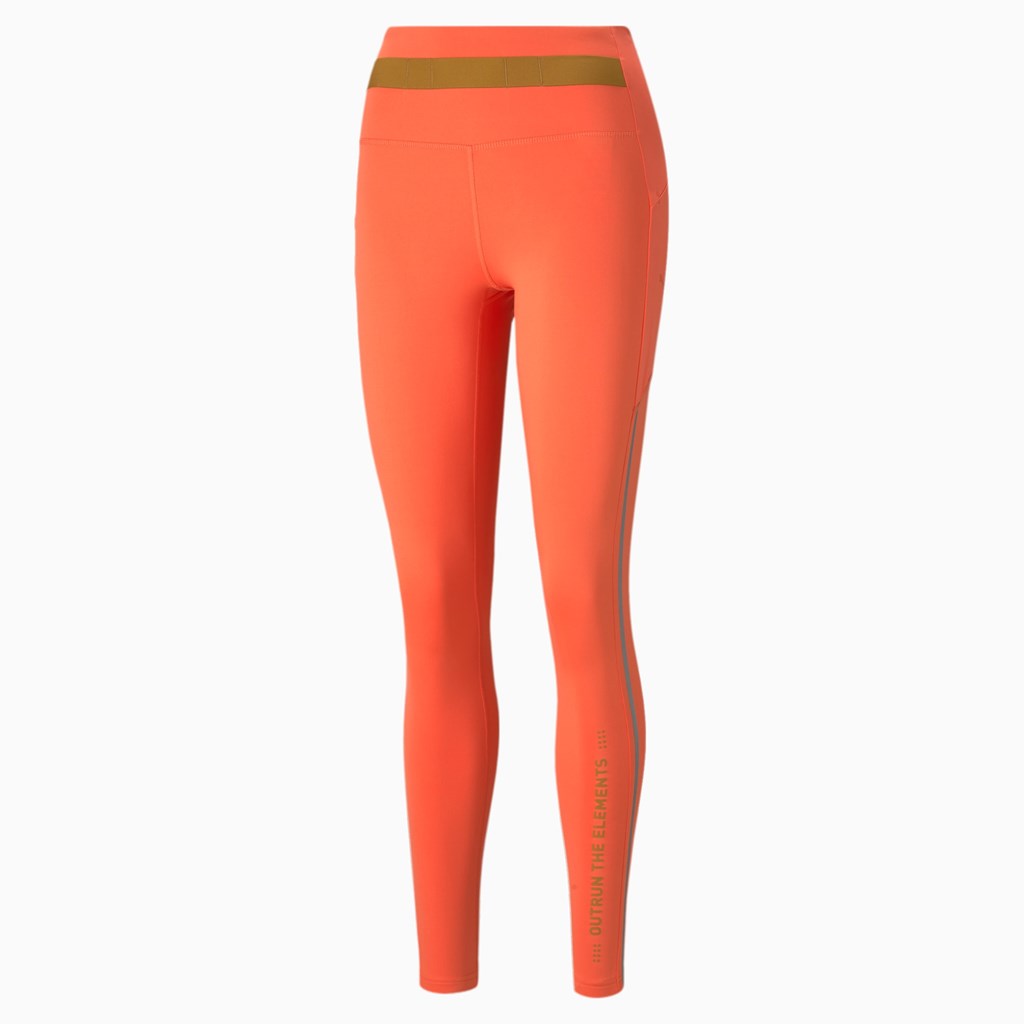 Puma PUMA x HELLY HANSEN Jogge Tights Dame Korall | NO2973085