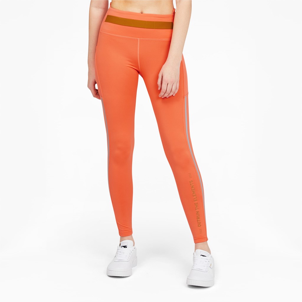 Puma PUMA x HELLY HANSEN Jogge Tights Dame Korall | NO2973085