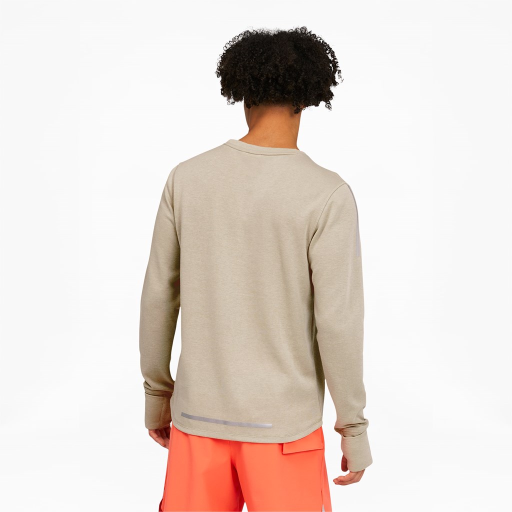 Puma PUMA x HELLY HANSEN Long Sleeve Løpe Tskjorte Herre Grønn | 251QWKYZN