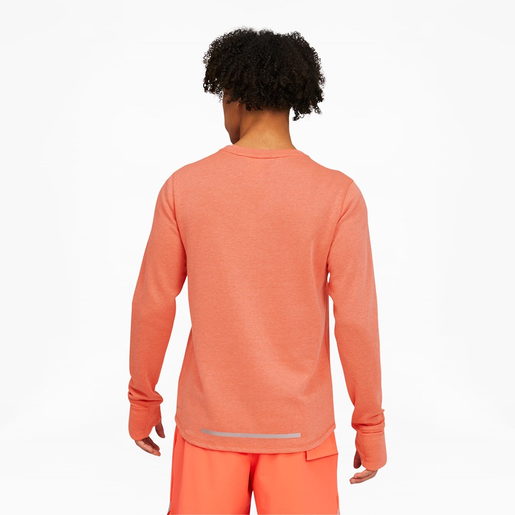 Puma PUMA x HELLY HANSEN Long Sleeve Løpe Tskjorte Herre Korall | 604ERTOFG