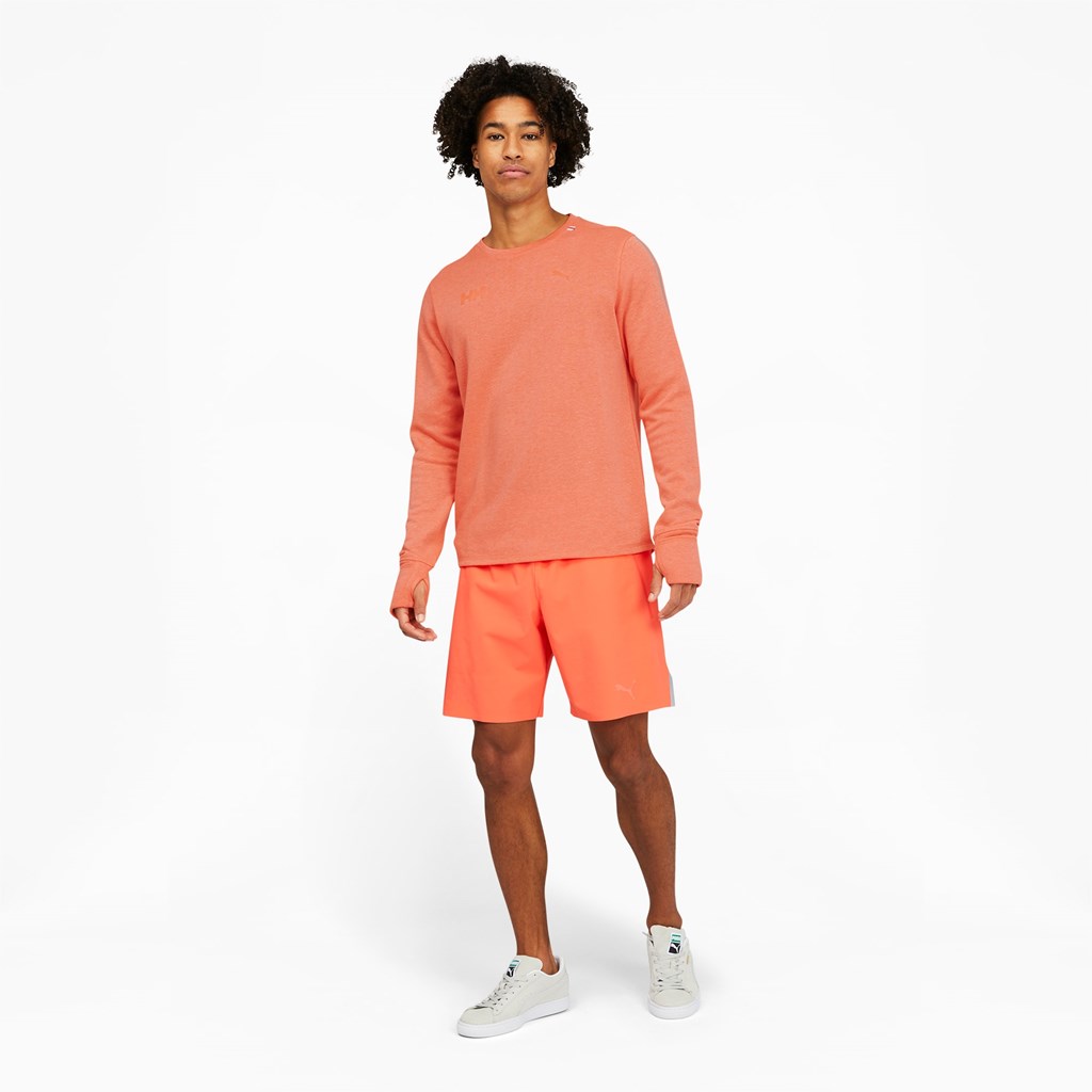 Puma PUMA x HELLY HANSEN Long Sleeve Løpe Tskjorte Herre Korall | 604ERTOFG