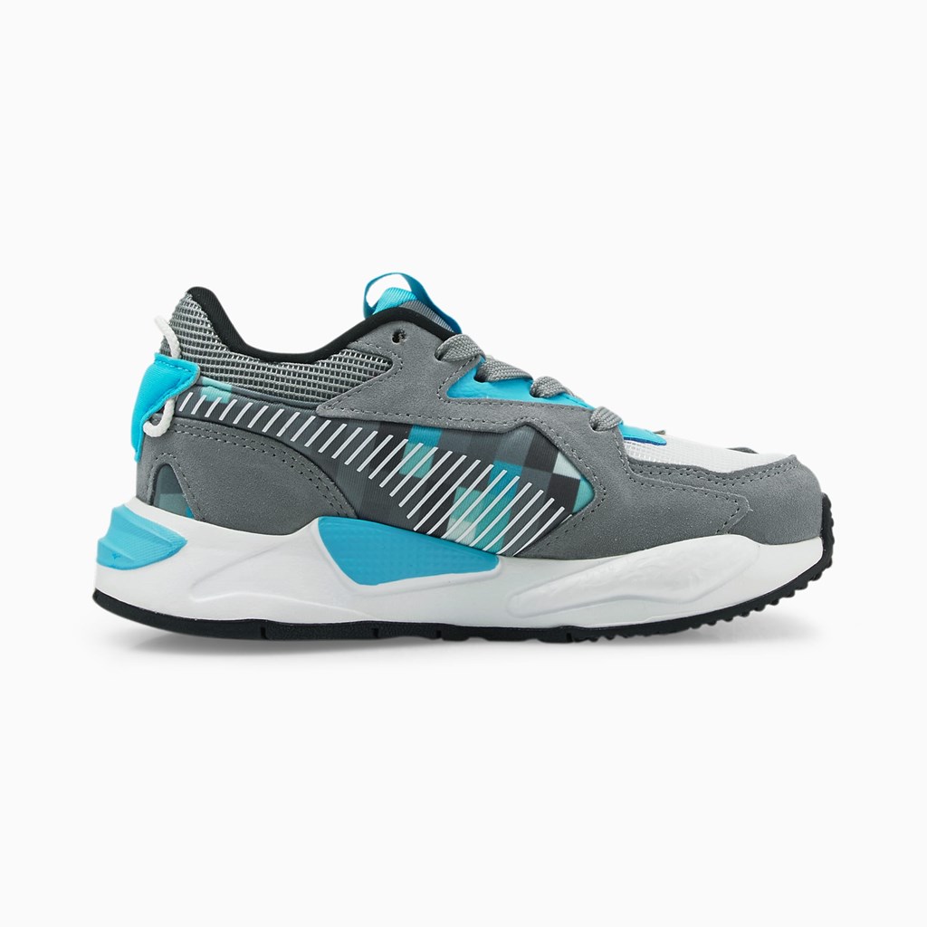 Puma PUMA x MINECRAFT RS-Z Little Joggesko Jente Griffin / Hawaiian Ocean | GB0321645