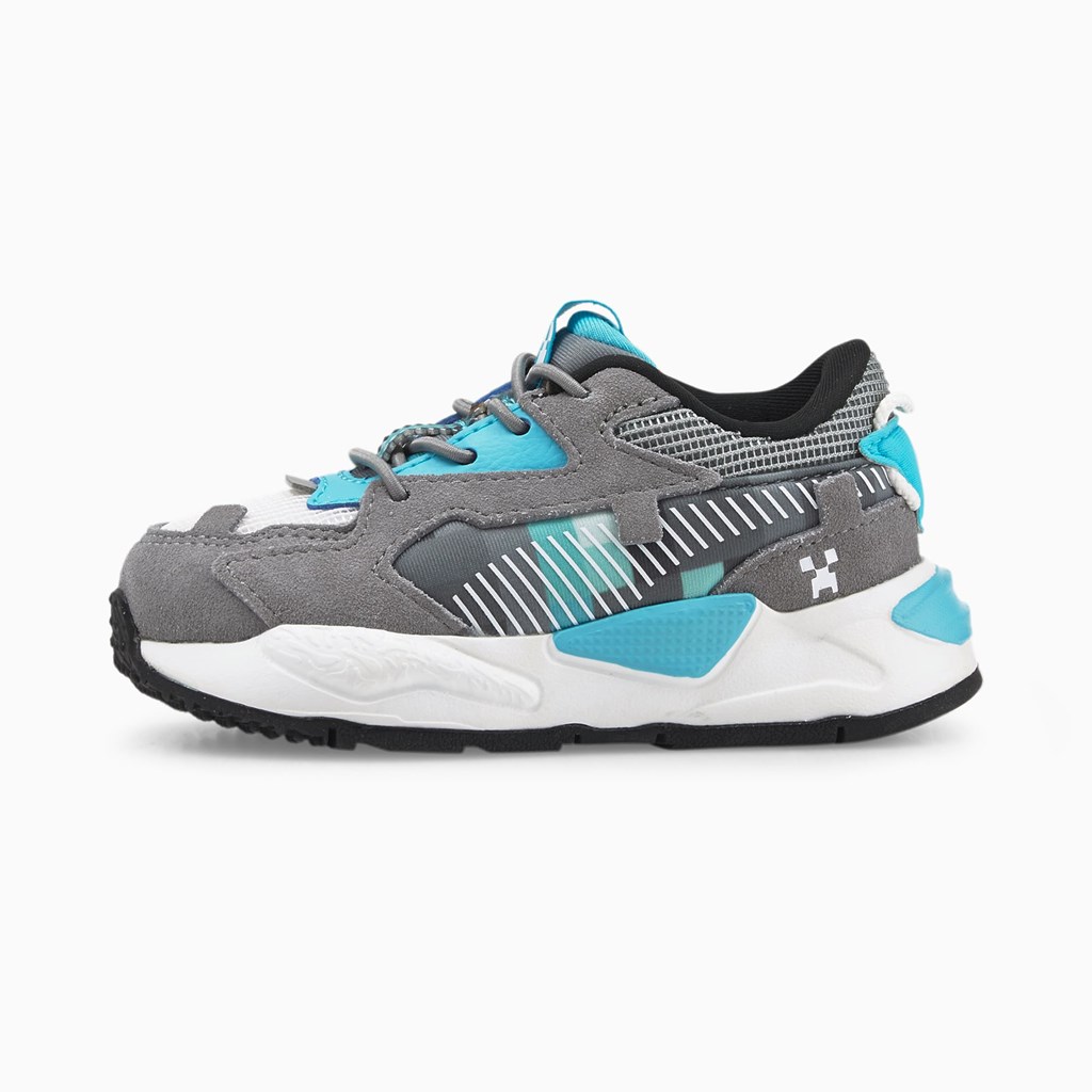 Puma PUMA x MINECRAFT RS-Z Toddler Joggesko Jente Griffin / Hawaiian Ocean | EF6908723