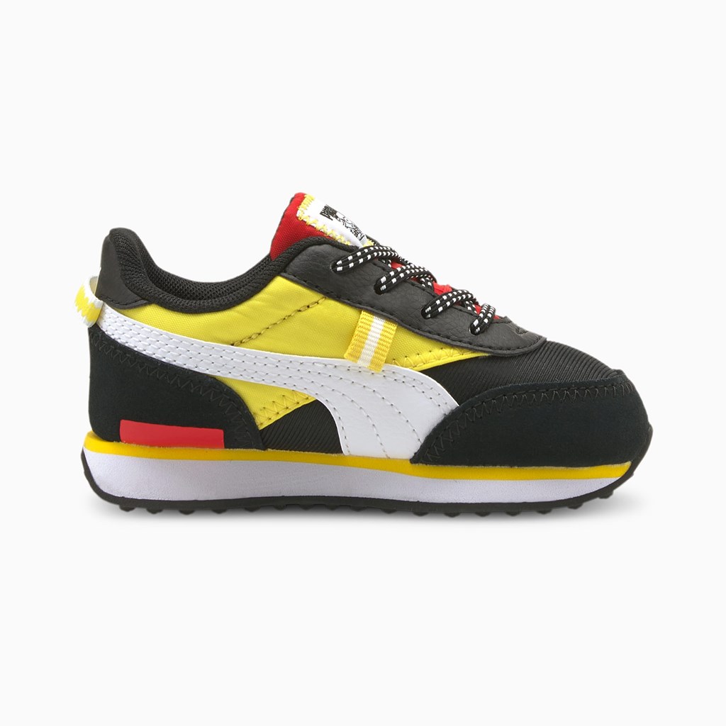 Puma PUMA x PEANUTS Future Rider Toddler Joggesko Jente Svarte | DH0879163