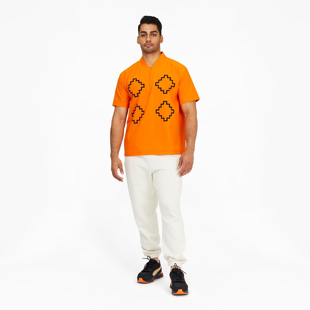 Puma PUMA x PRONOUNCE Woven Shirt Skjorte Herre Oransje | EP6438105