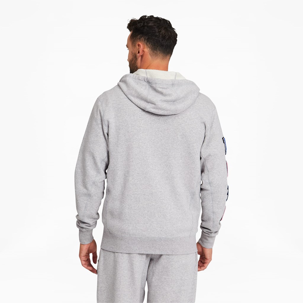 Puma PUMA x PUMA Full-Zip Hettegensere Herre Lyse | 065XCMQGB