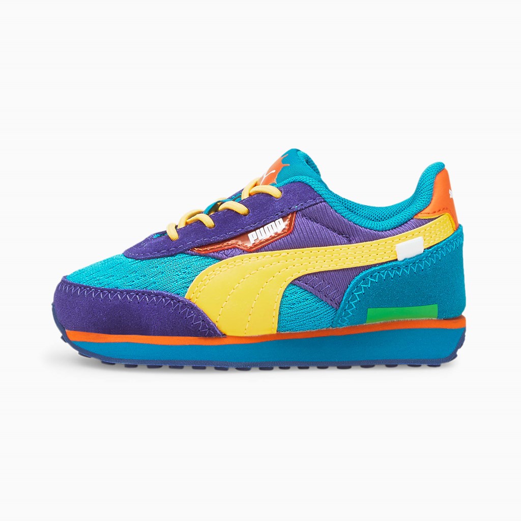 Puma PUMA x RUGRATS Future Rider Toddler Joggesko Jente Gul | DX4630851