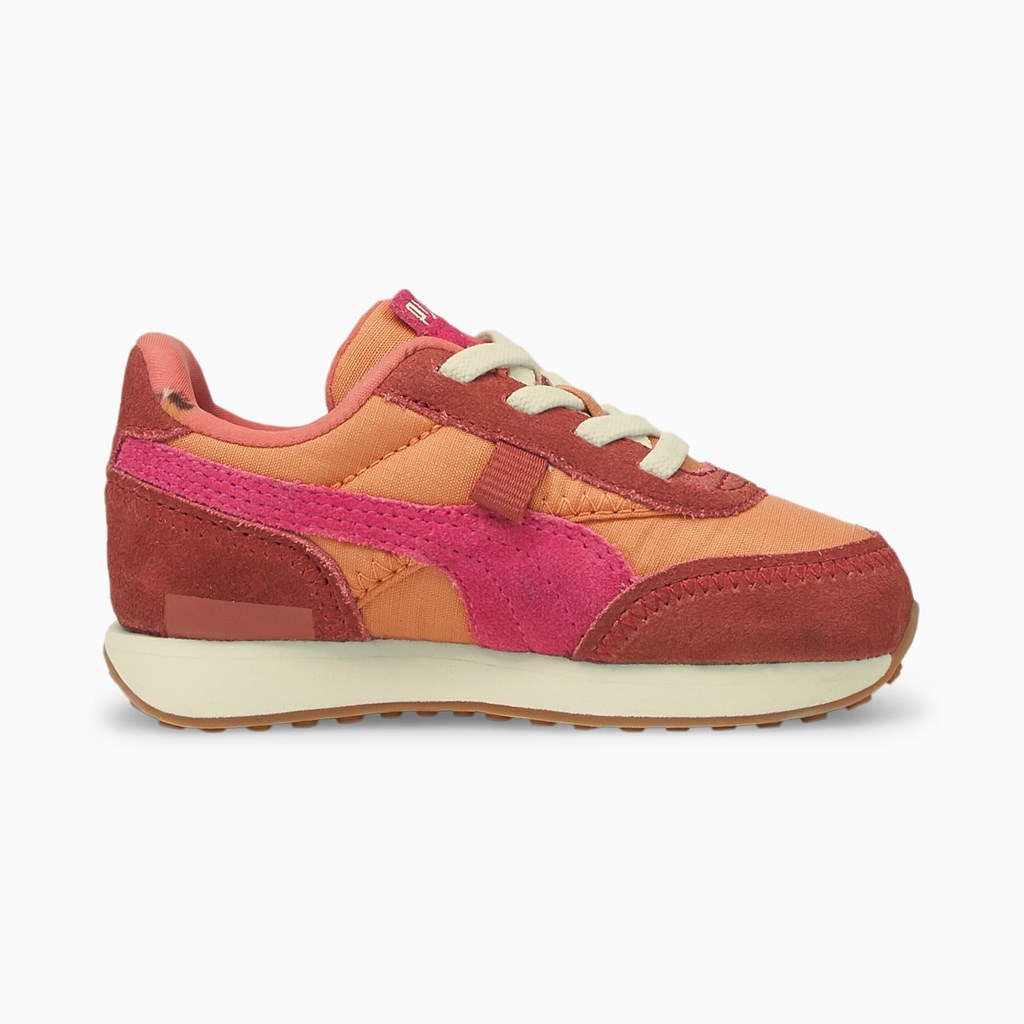 Puma PUMA x TINYCOTTONS Future Rider Toddler Joggesko Gutt Cowhide / Pheasant | KM3589046