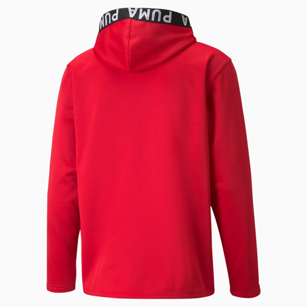 Puma PWRFLEECE Trenings Hettegensere Herre Rød | 475NXOFEB