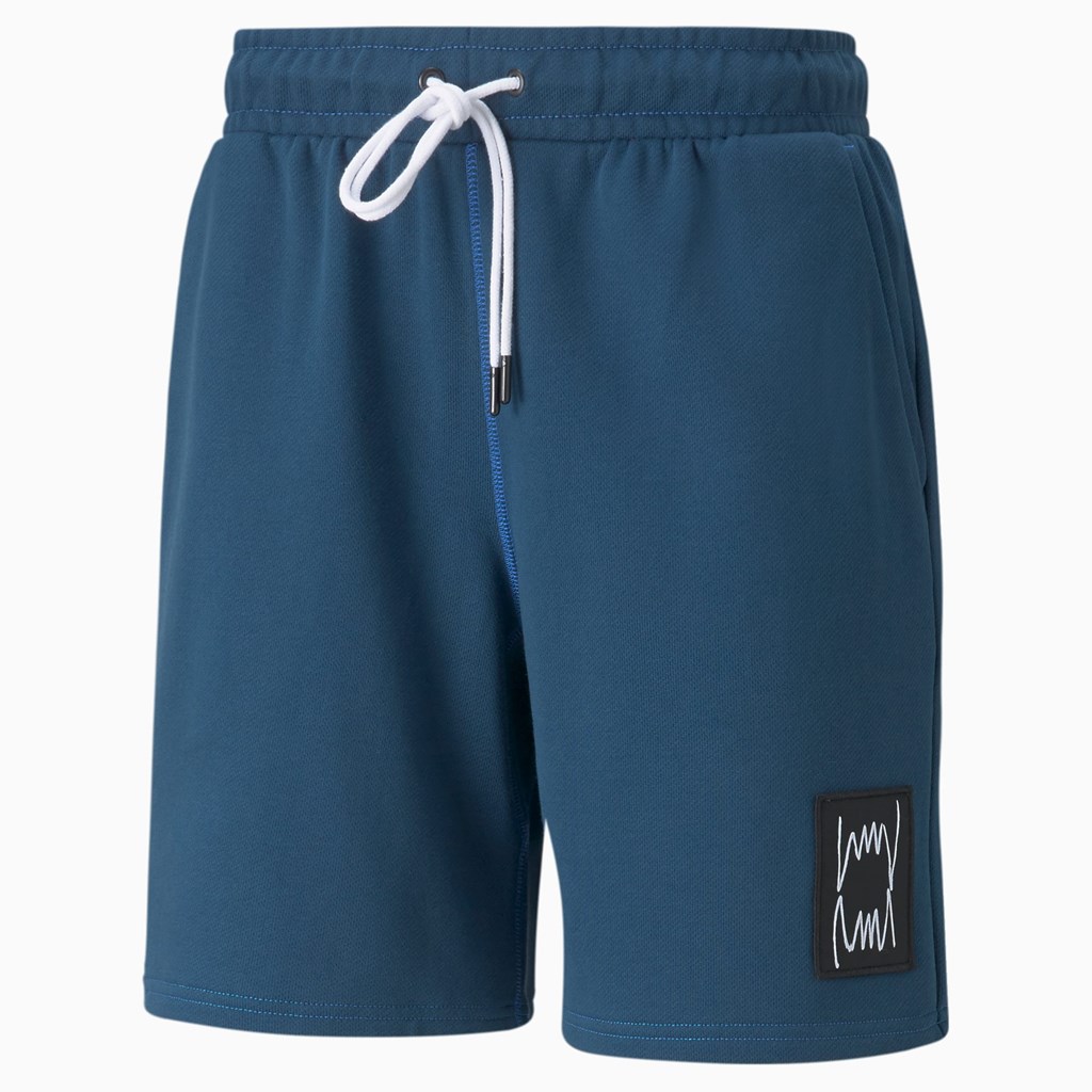 Puma Pivot Basketball Shorts Herre Blå | FO9720168