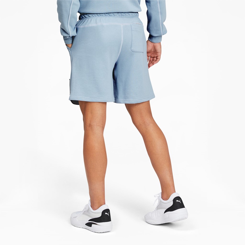 Puma Pivot Basketball Shorts Herre Blå | QI6125478