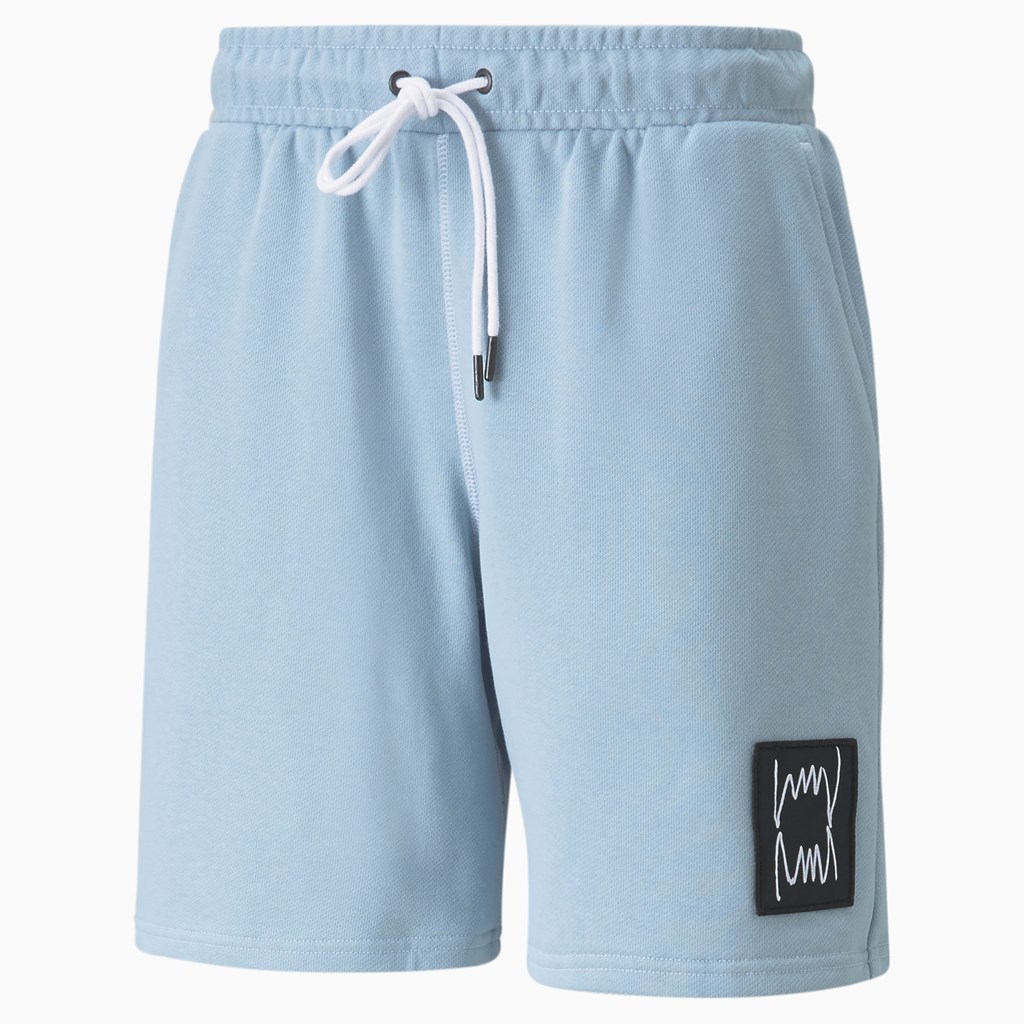 Puma Pivot Basketball Shorts Herre Blå | QI6125478