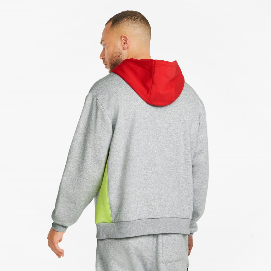 Puma Playbook Basketball Sweatshirt Herre Lyse | 103QLRZKD