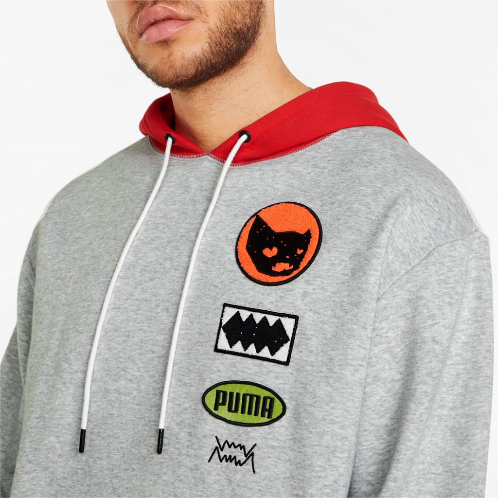 Puma Playbook Basketball Sweatshirt Herre Lyse | 103QLRZKD