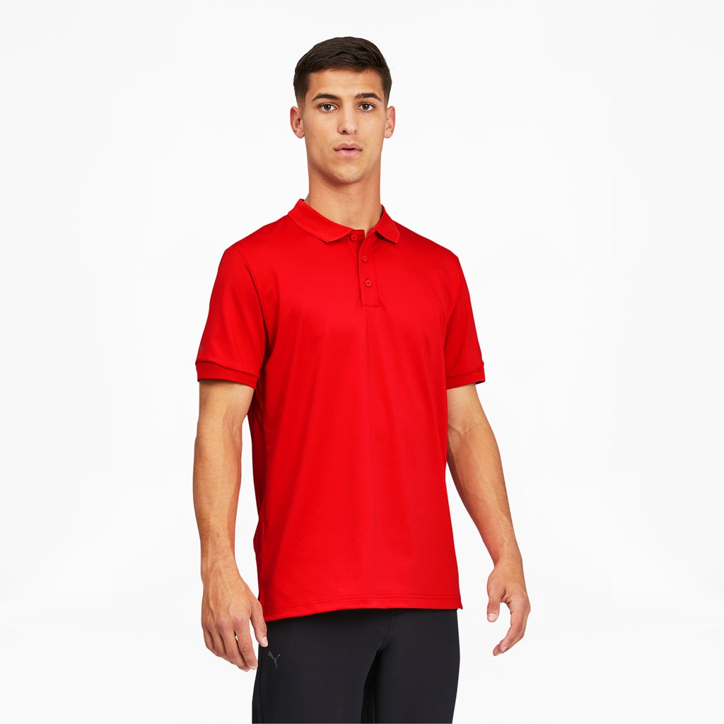 Puma Porsche Design Polo T Skjorte Herre Rød | 970DESMFX