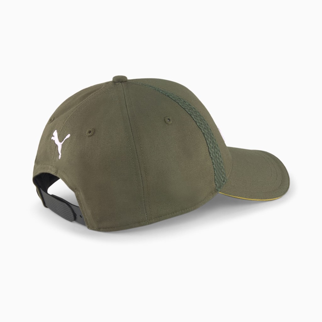 Puma Porsche Legacy Baseball Hatt Dame Grønn | 052EXPBAK