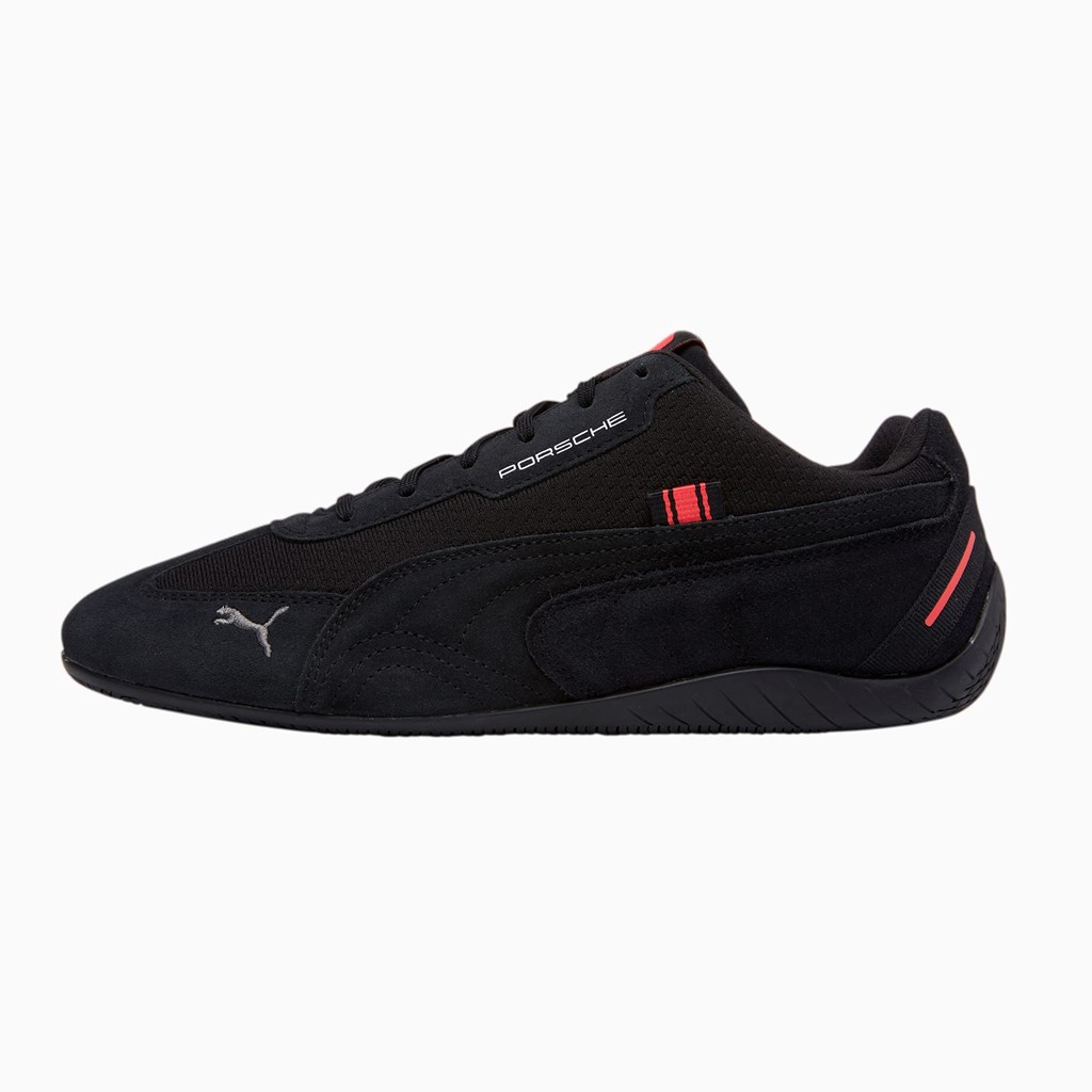 Puma Porsche Legacy Speedcat Racing Sko Herre Svarte Svarte Rosa | 960CETLPQ