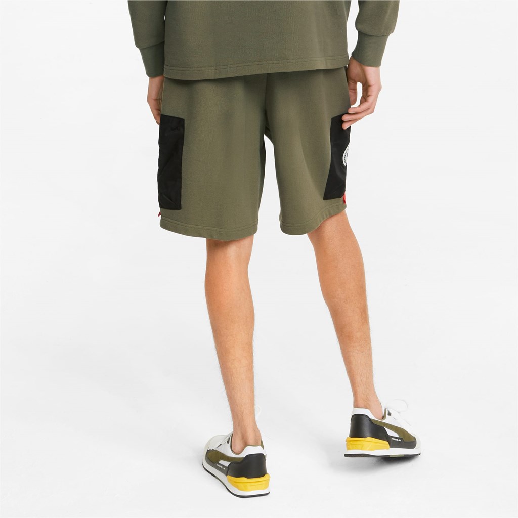 Puma Porsche Legacy Statement Shorts Herre Mørke Grønn | XP1845309