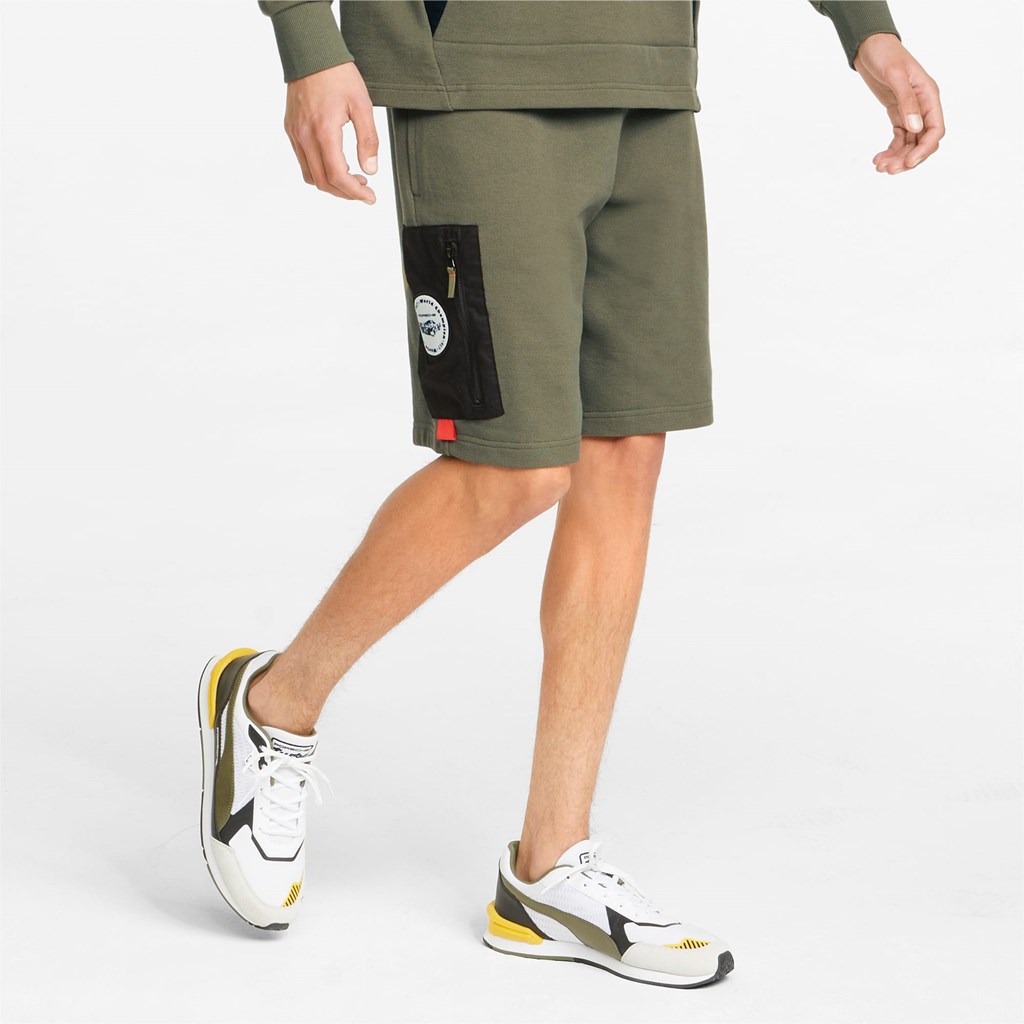 Puma Porsche Legacy Statement Shorts Herre Mørke Grønn | XP1845309