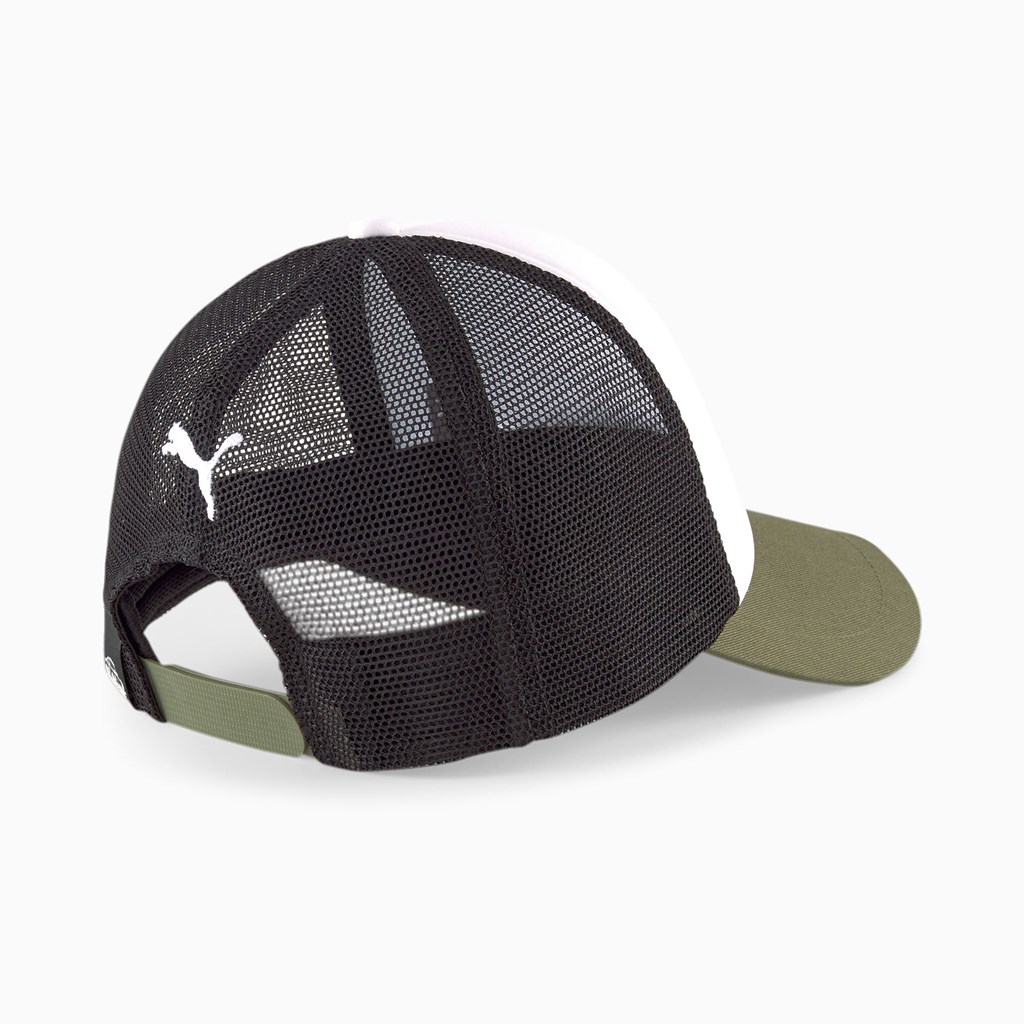 Puma Porsche Legacy Trucker Hatt Dame Grønn | 783MWYSDQ