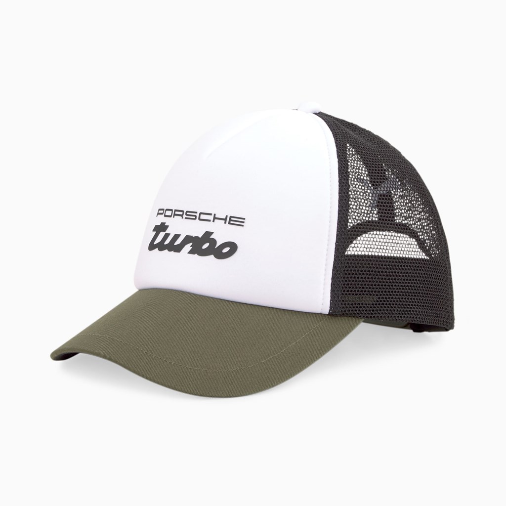 Puma Porsche Legacy Trucker Hatt Herre Grønn | 169OLJVZP