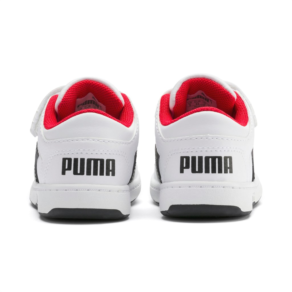 Puma Puma Rebound Layup Lo Toddler Joggesko Jente Hvite Svarte Rød | NF6539274