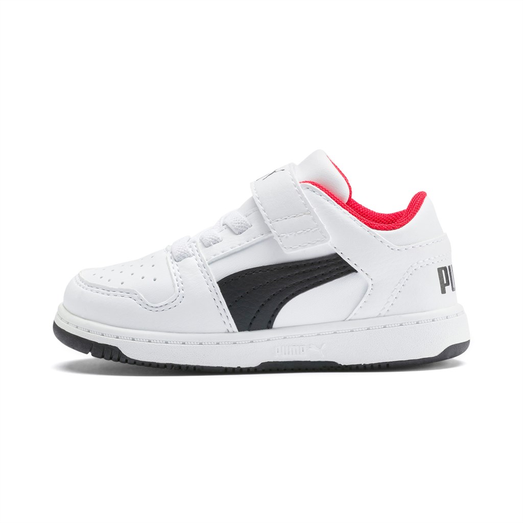 Puma Puma Rebound Layup Lo Toddler Joggesko Jente Hvite Svarte Rød | NF6539274