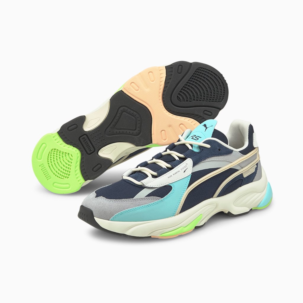 Puma RS-Connect Dust Joggesko Herre Blå | XN8490256