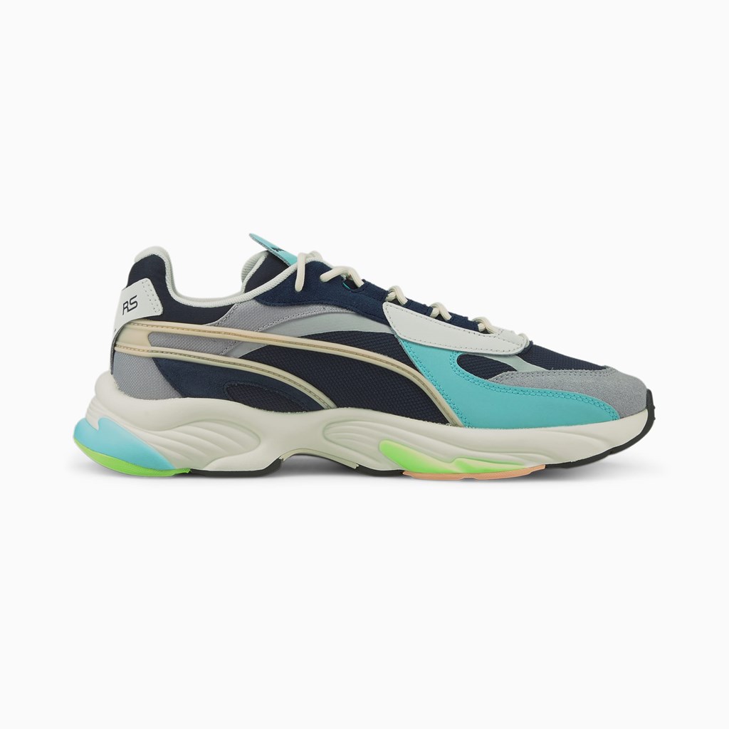 Puma RS-Connect Dust Joggesko Herre Blå | XN8490256