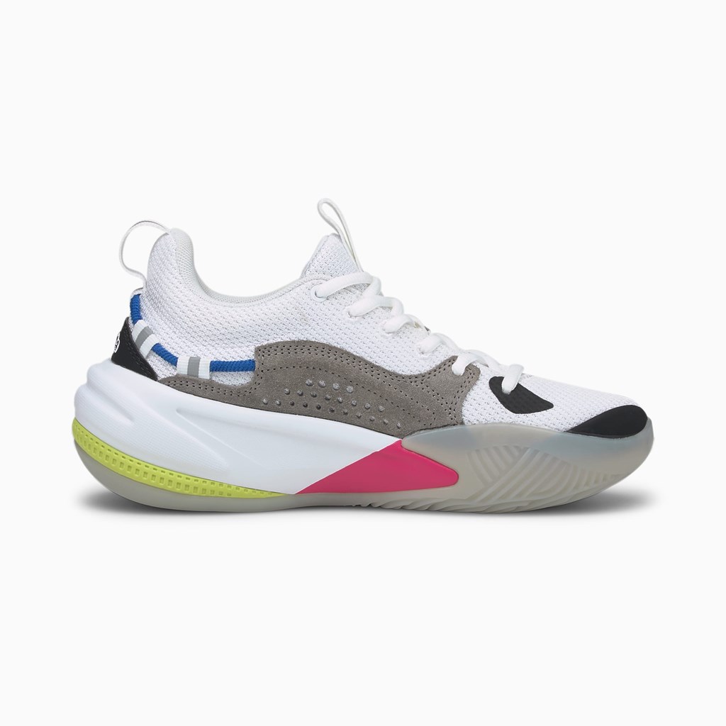 Puma RS-DREAMER JR Basketsko Gutt Hvite Lilla | 085CKGXQL