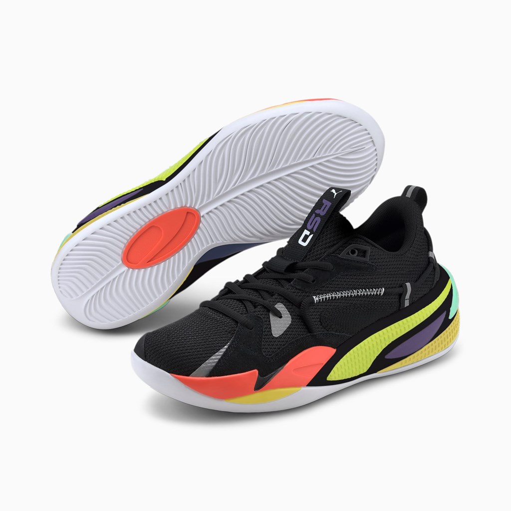 Puma RS-DREAMER JR Basketsko Gutt Svarte Rød | 403QBITAF