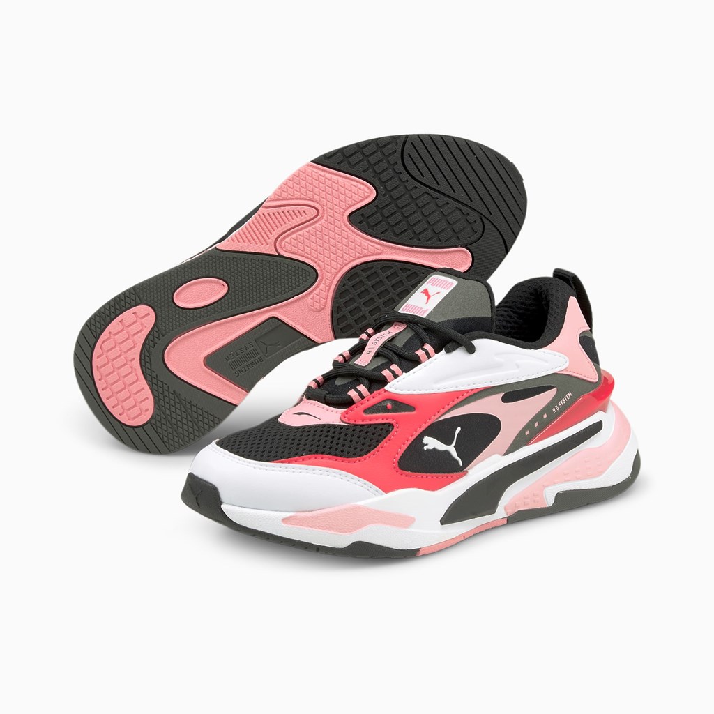 Puma RS-Fast JR Joggesko Gutt Svarte Rosa | AG8517092