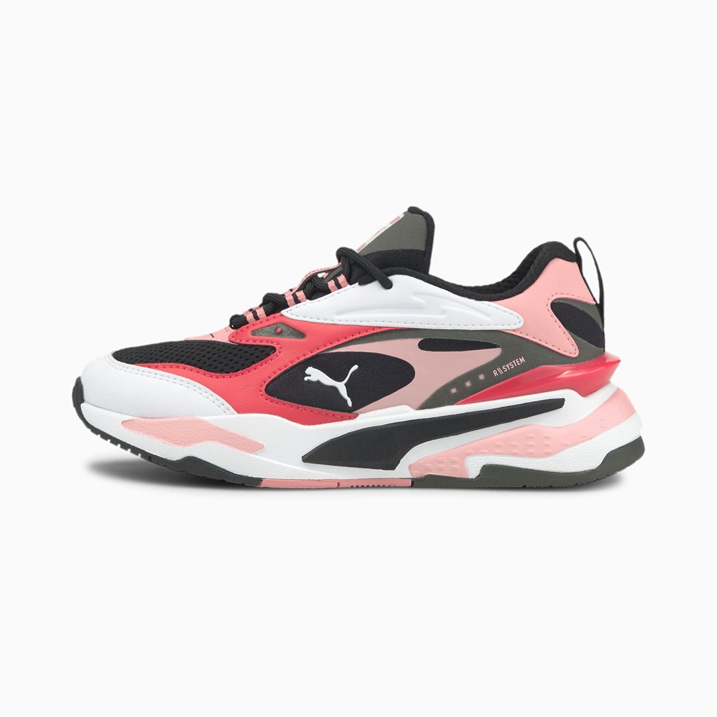 Puma RS-Fast JR Joggesko Gutt Svarte Rosa | AG8517092