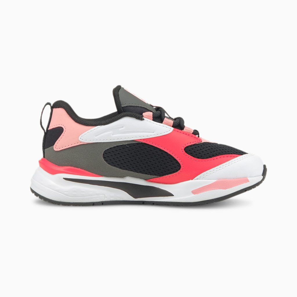 Puma RS-Fast Little Joggesko Gutt Svarte Rosa | YI9681425