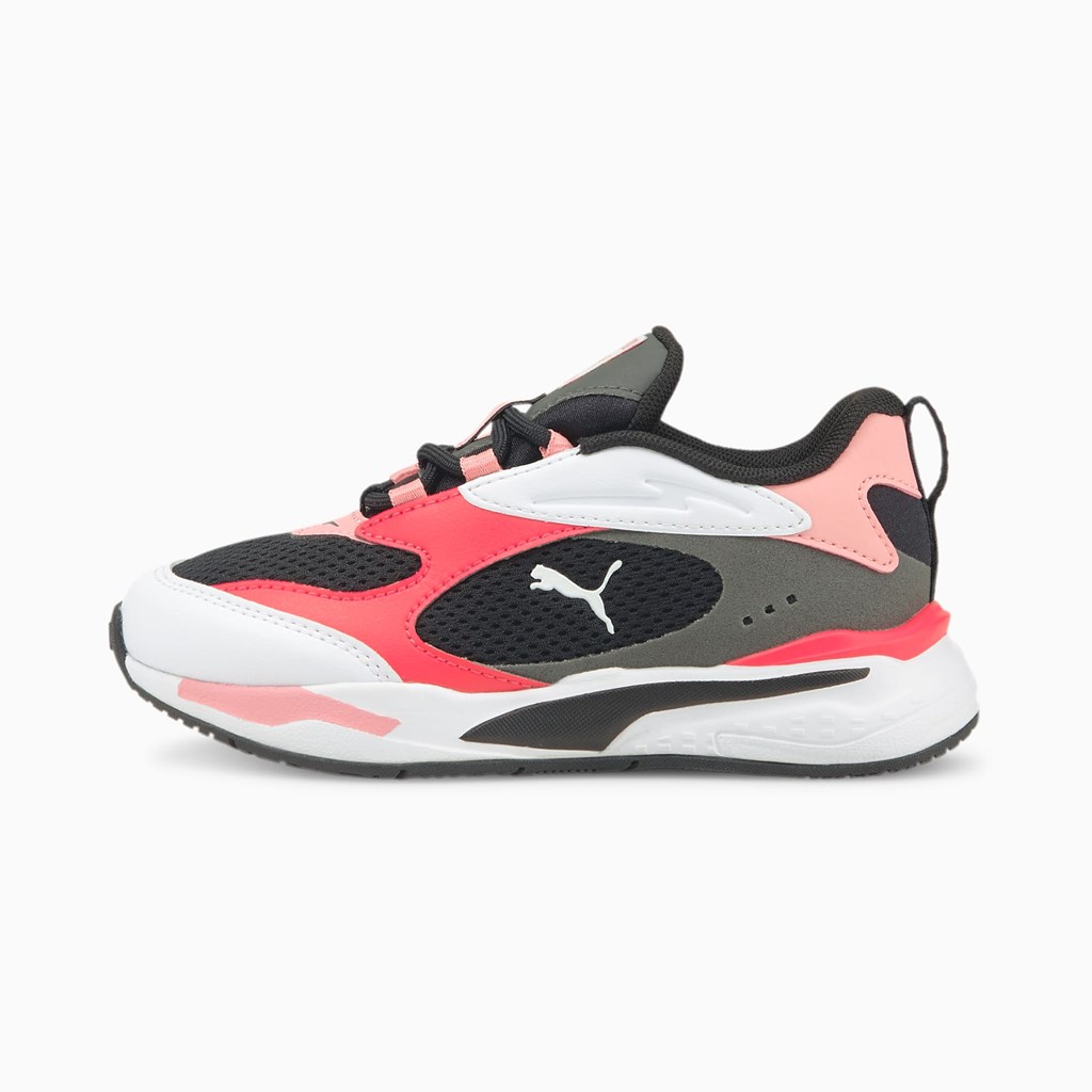 Puma RS-Fast Little Joggesko Gutt Svarte Rosa | YI9681425