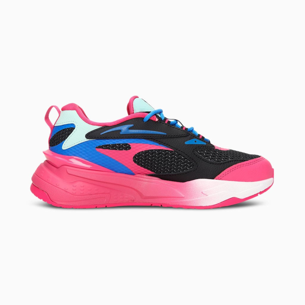 Puma RS-Fast Surveillance Joggesko Dame Svarte Lilla | TW4391265