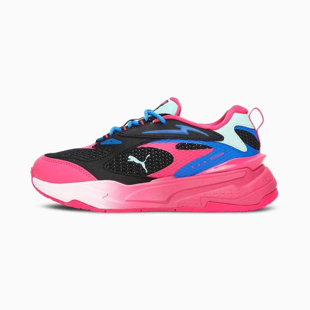 Puma RS-Fast Surveillance Joggesko Dame Svarte Lilla | TW4391265