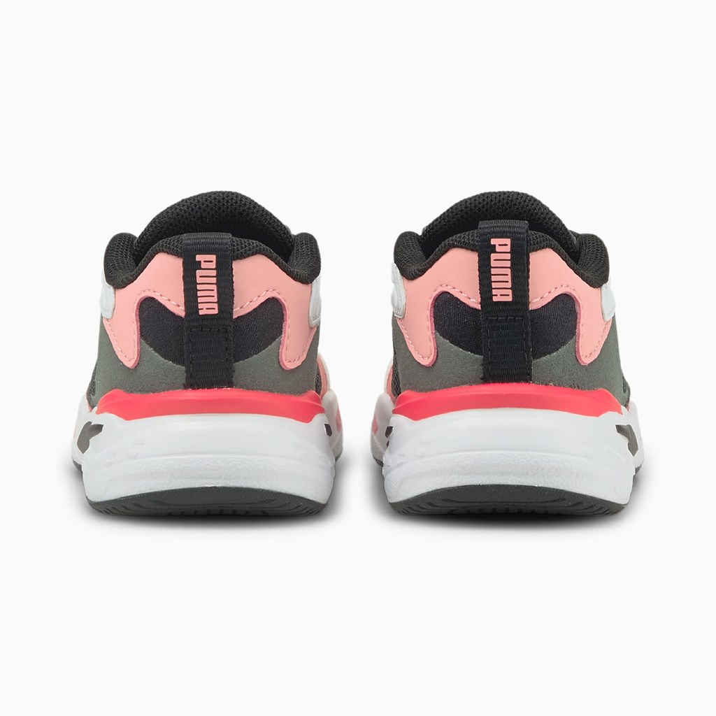 Puma RS-Fast Toddler Joggesko Gutt Svarte Rosa | AY8750613