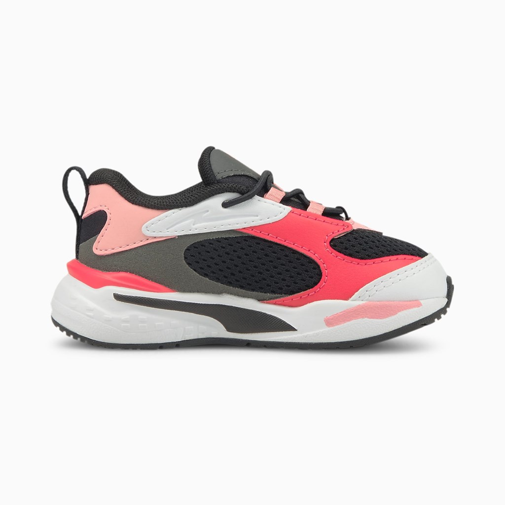 Puma RS-Fast Toddler Joggesko Gutt Svarte Rosa | AY8750613