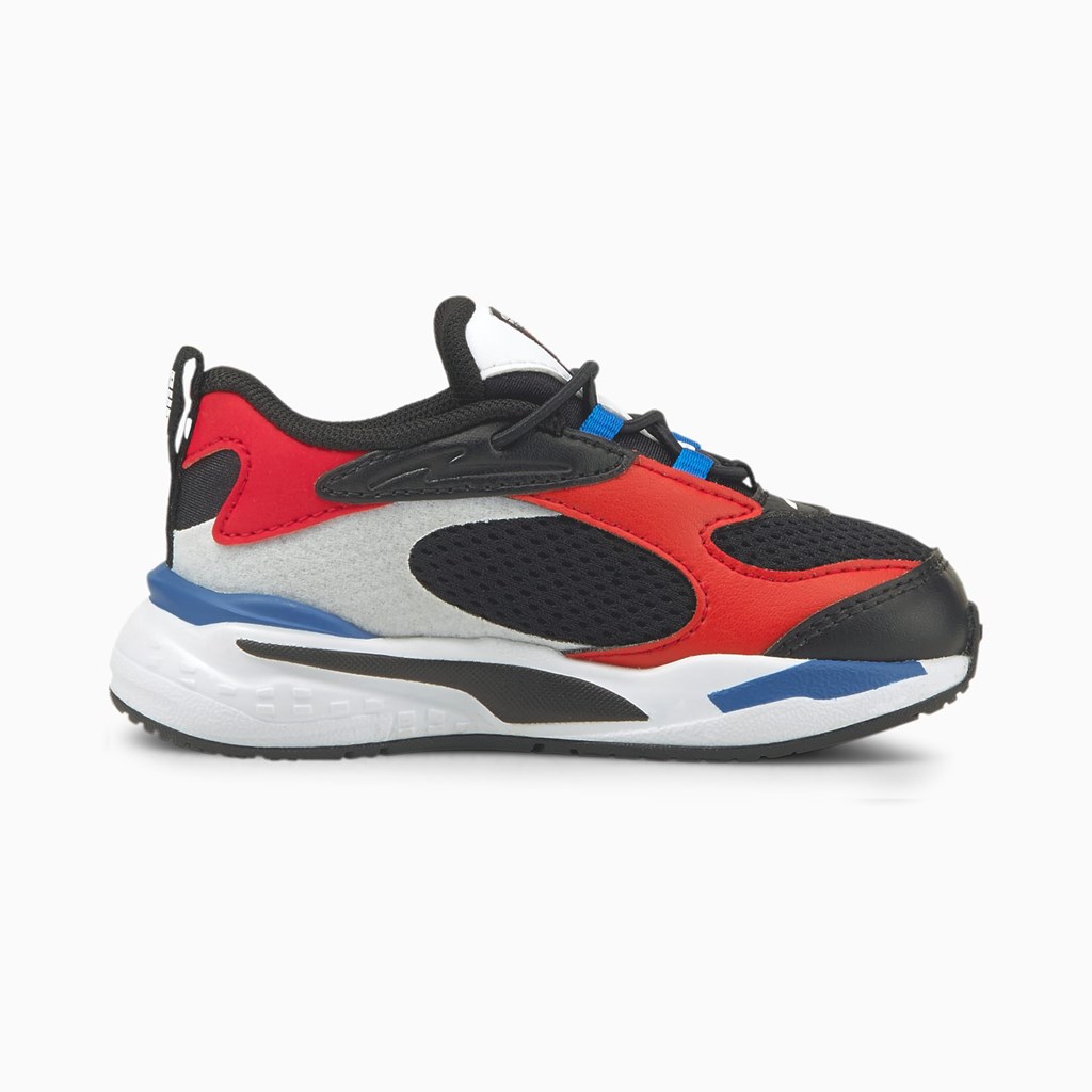 Puma RS-Fast Toddler Joggesko Gutt Svarte Rød Blå | RQ7350248