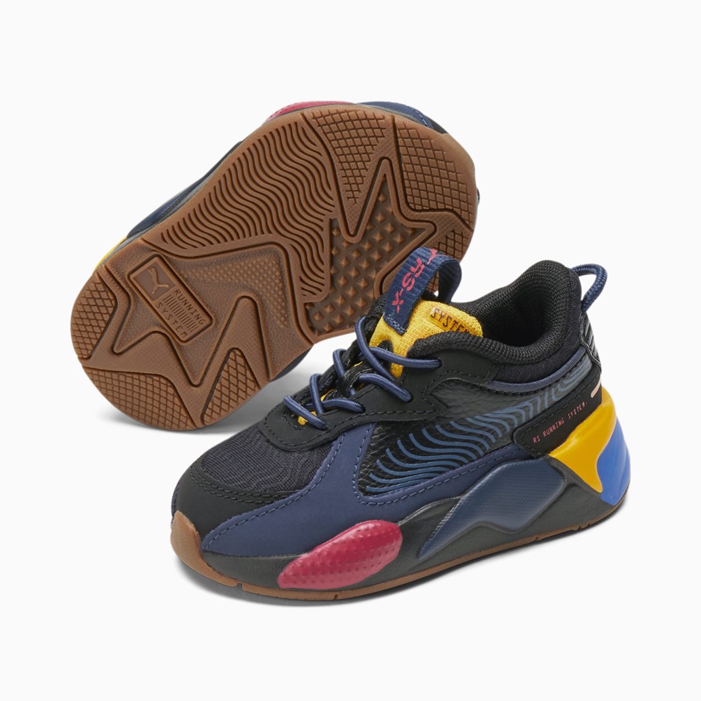 Puma RS-X Global Futurism Toddler Joggesko Jente Svarte | EN4760325