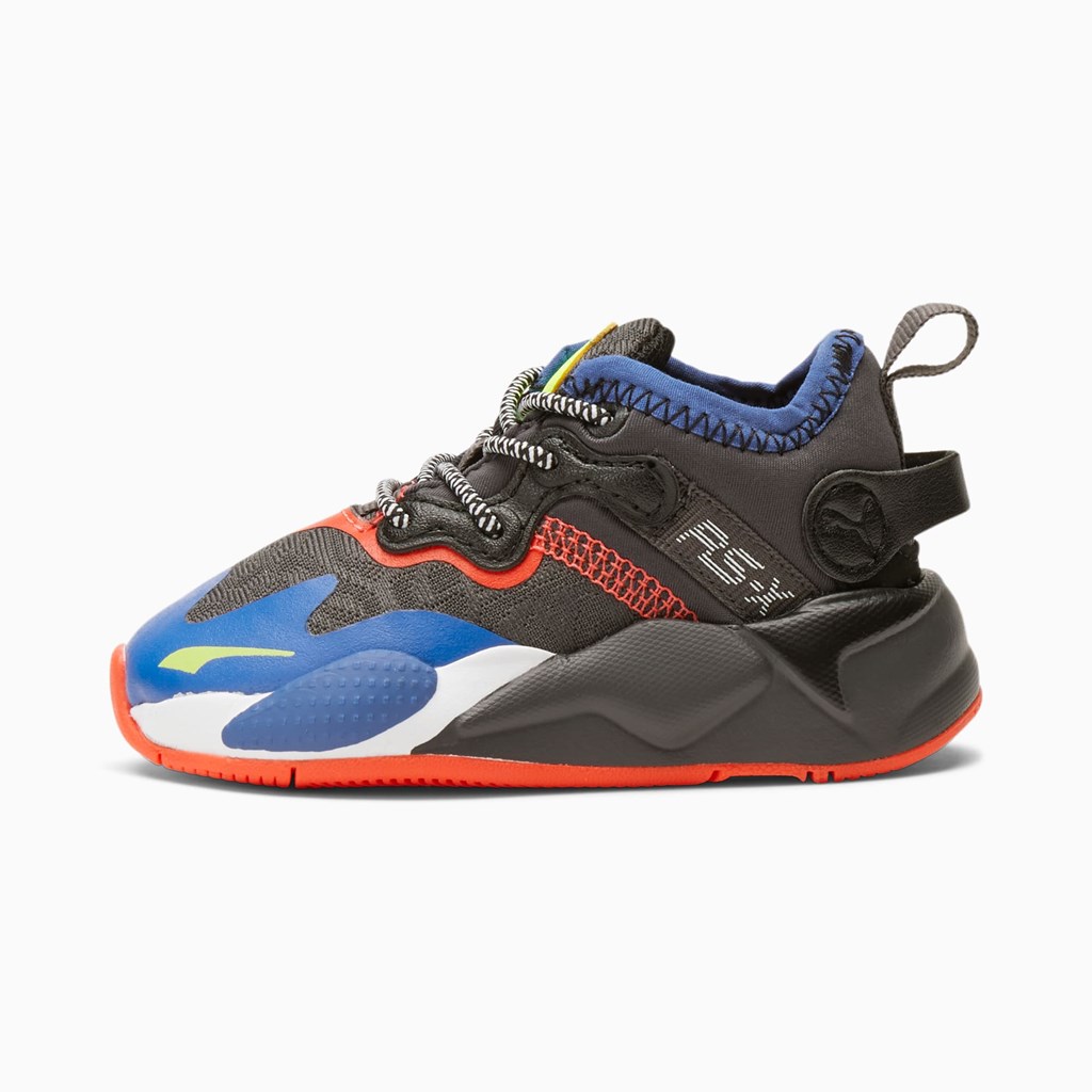 Puma RS-X T3CH Toddler Joggesko Gutt Rød Svarte | JD6457192