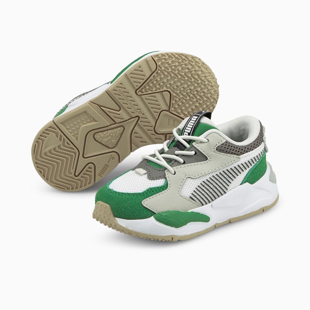 Puma RS-Z College Toddler Joggesko Gutt Grønn Hvite | NB3496207